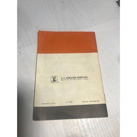 Johnson Duo-Scan FM Monitor Receiver Model 241-0390 30-50 MHz 150-174 MHz - Picture 13 of 14